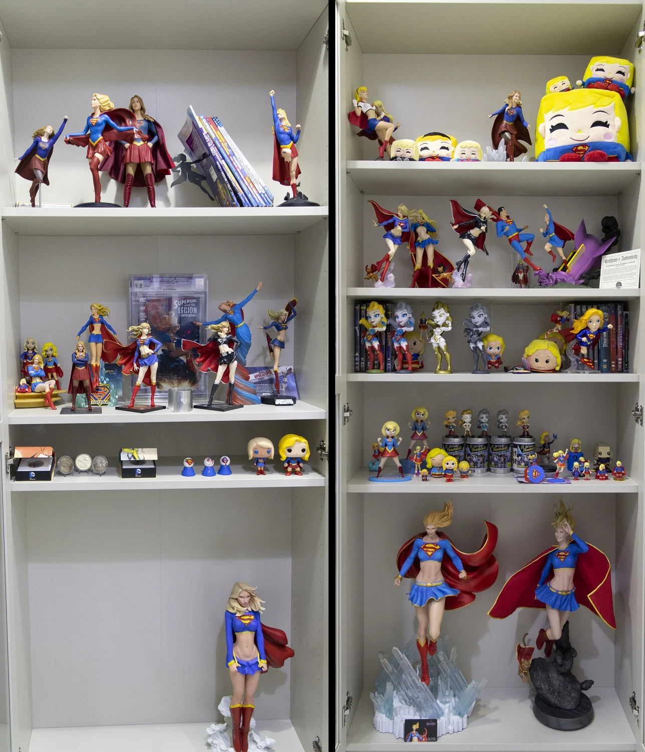Photo of my Supergirl collection